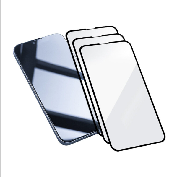 Popular model (pack of 3) Apple iPhone 14 Pro Max 6.7-inch HD full screen black edge Glass Pro+ 9H tempered glass mobile phone screen protector