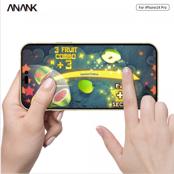 Popular iPhone 14 Pro 6.1 "Japanese 9H Korean LG material frosted glass sticker for mobile games