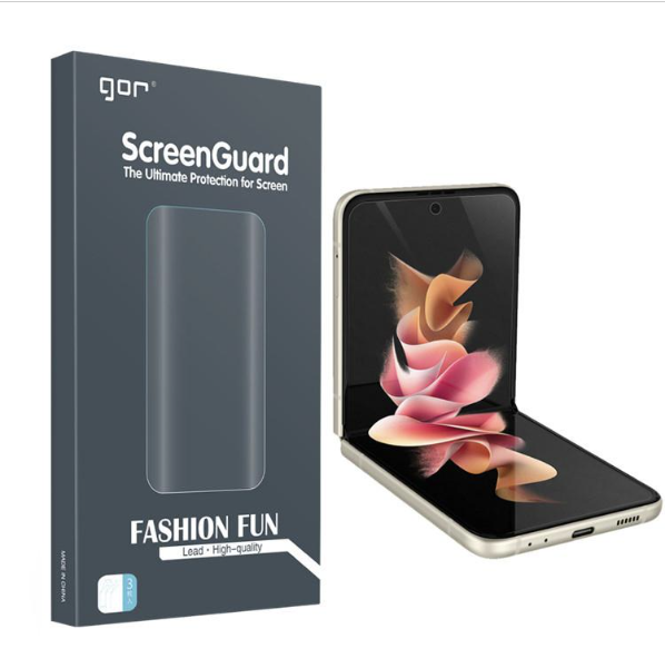 New Gor Z Flip4 5G soft PET soft stickers (2 inner screen screen protectors) (shipped in mixed new and old packaging)