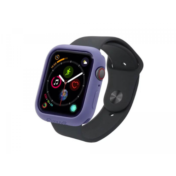 New Apple Watch Impact Resistant Protective Case (44mm) For Series SE/6/5/4 - Lavender Purple
