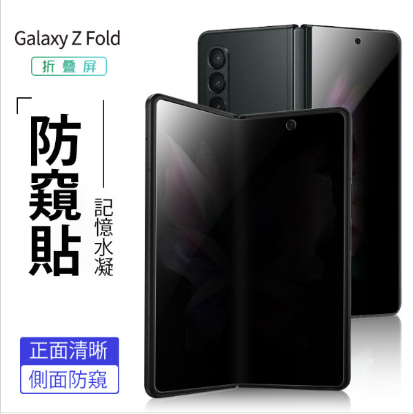New Samsung Galaxy Z fold 4 anti-peep water gel sticker (inner screen + external screen)