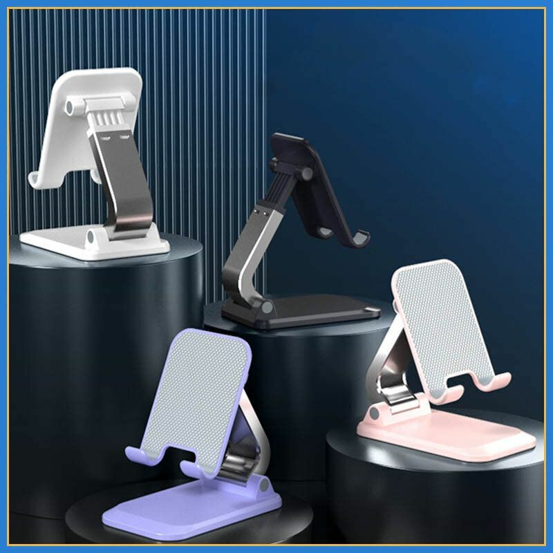 New desktop live broadcast mobile phone holder multi-functional folding lifting tablet holder lazy mobile phone holder desktop