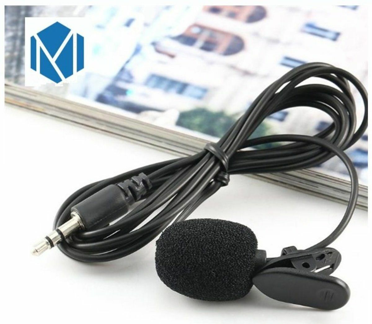 Hot selling MicroPhone (3.5Aux) clip-on lapel microphone 3.5mm jack hands-free mini wired condenser 3.5 plug portable wired microphone mobile phone computer MIC microphone