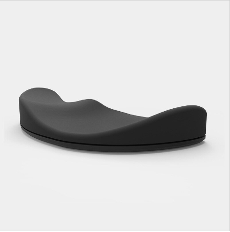 Hot Selling [Black 1 Piece] Ergonomic Mouse Wrist Pad Mouse Pad | Silicone Hand Rest Soft Mouse Wrist Support Pad Anti-Slip Mouse Wrist Pad Hand Rest Wrist Pad Typing Work Typing