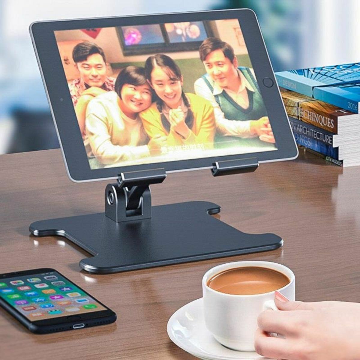 Hot selling NANO TECH aluminum alloy pen tablet holder portable desktop heightening bracket suitable for 7 inches-12.9 inches