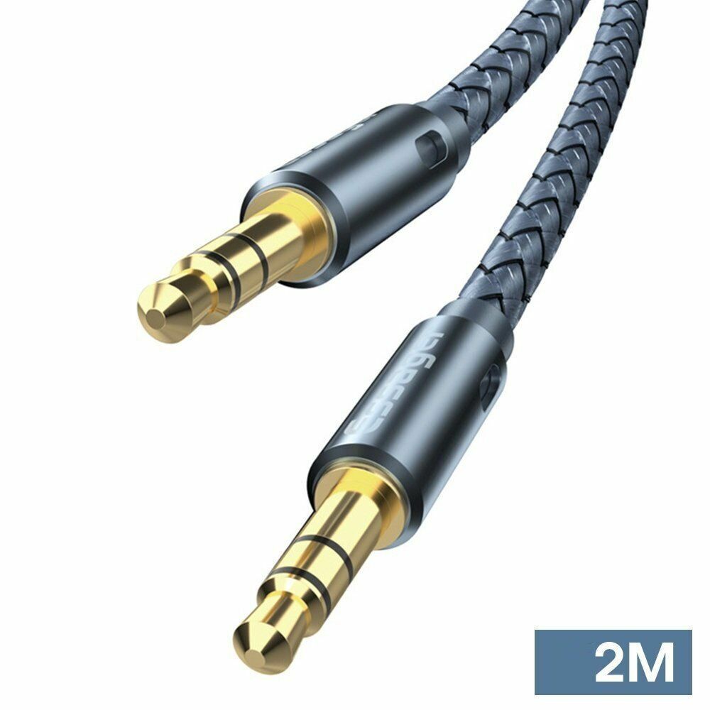熱賣[2米] 3.5mm to 3.5mm 立體聲音源線 音訊連接線 公對公音頻線 AUX 線 耳機線