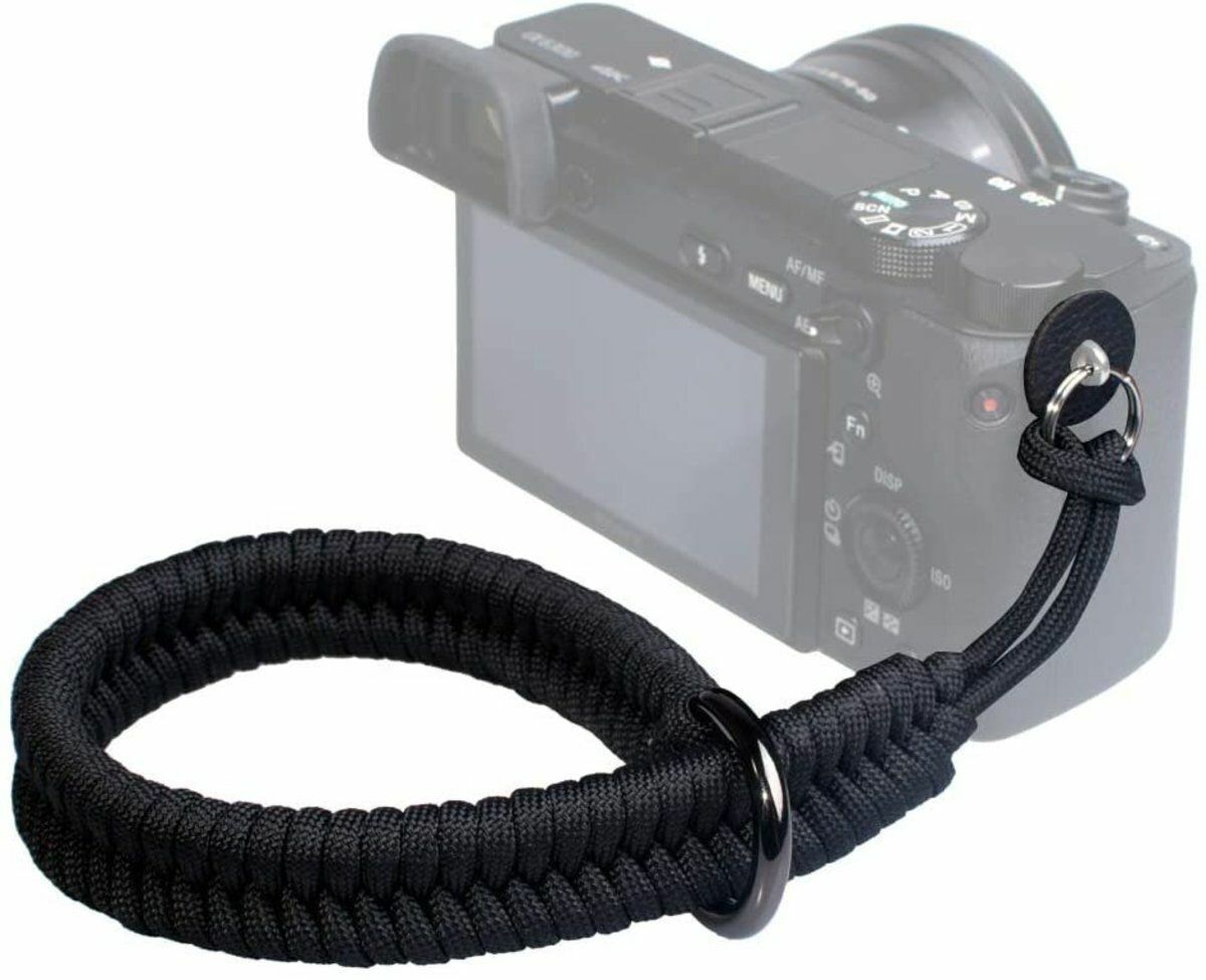 Hot Selling Camera Wrist Strap (Black, One Piece) Camera Strap Mountaineering Rope