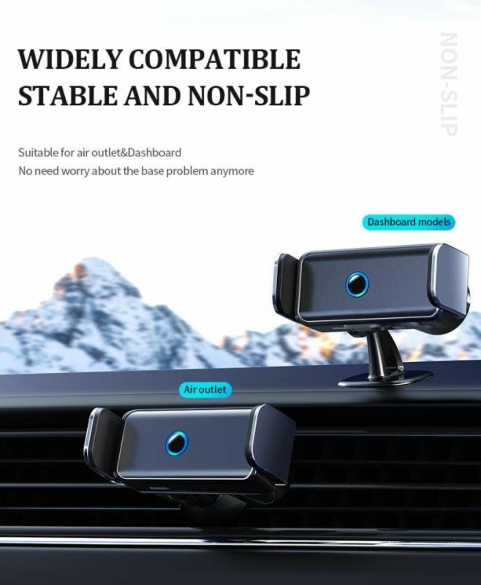 熱賣無線智能車支架自動鎖緊  Nano Tech 車電話支架汽車通風孔支架智能手機