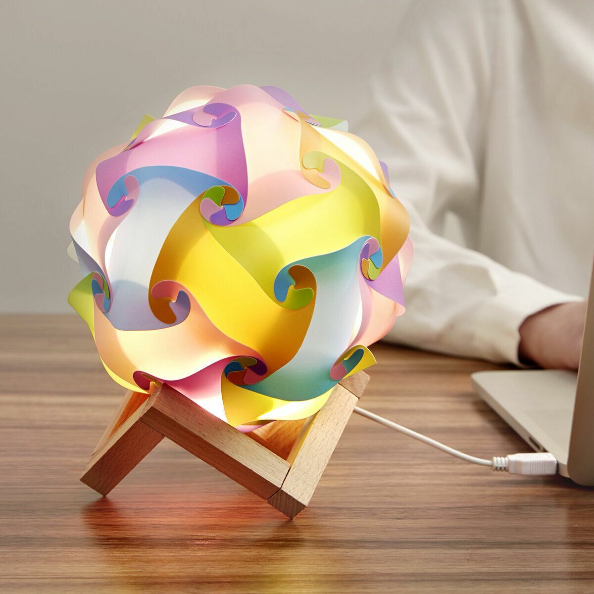Popular DIY bedside lamp, atmosphere lamp, night lamp, decorative lamp, parent-child Christmas gift, gift giving