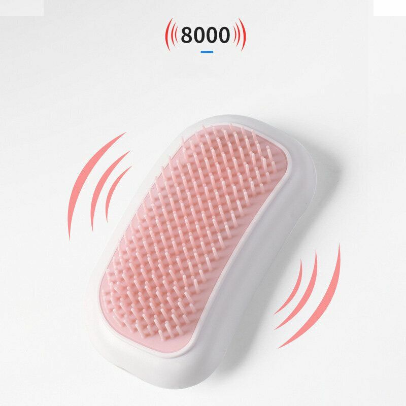 Popular electric head massager, silicone massage comb, cross-border wholesale, tickling and anxiety physiotherapy device, new scalp massager