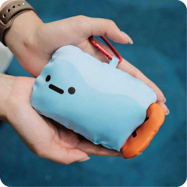 『新品』炸の環保收納袋 - 富士/炸蝦