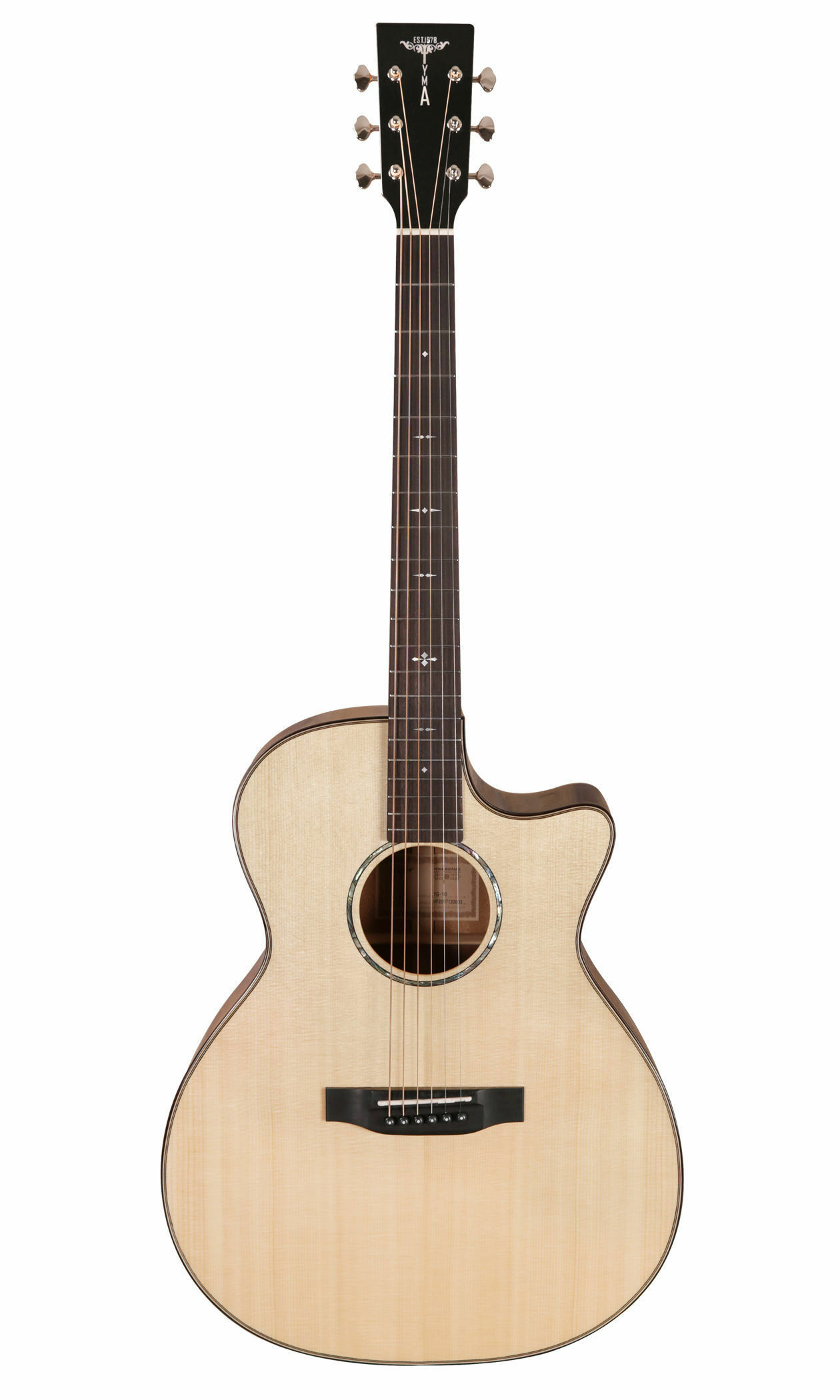 【精品面單】泰瑪 TYMA TG-10 GA桶 40吋 西提卡雲杉面單 桃花心側背板 面單板木吉他