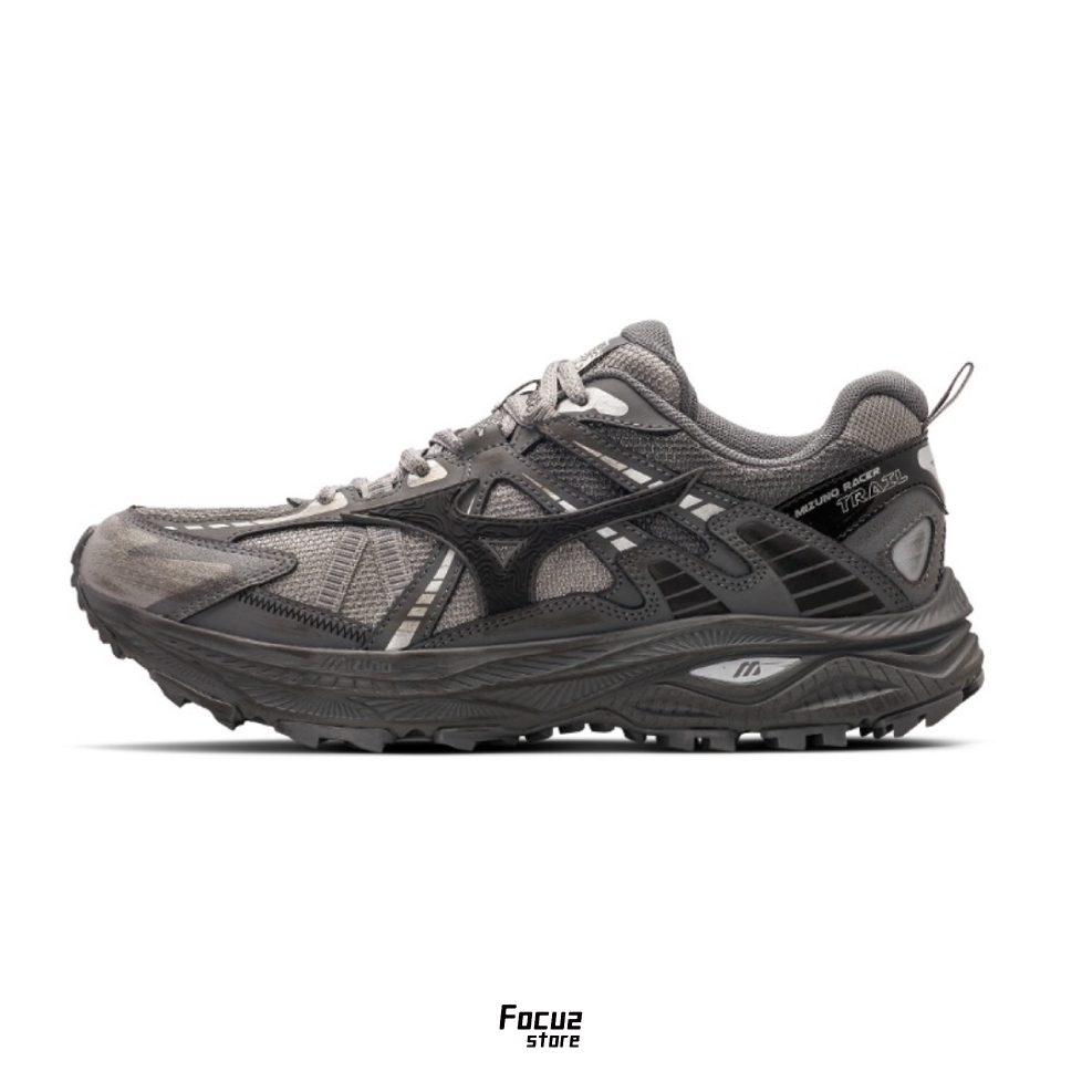 【Focus Store】預購 Mizuno Racer Trail "Grey Black" 灰黑 D1GH223811