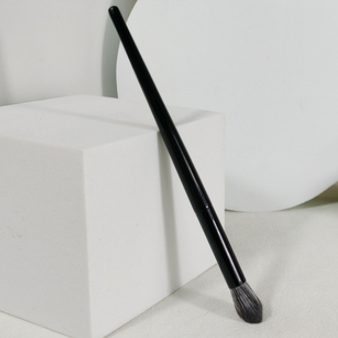 Hot style [1 piece] 105 fingertip nose shadow brush (color: black, flame shape)