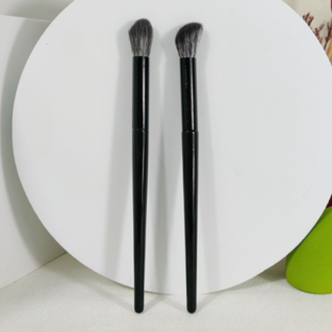 Hot style [2 pieces] 105 fingertip nose shadow brush 106 blending brush (color: black)
