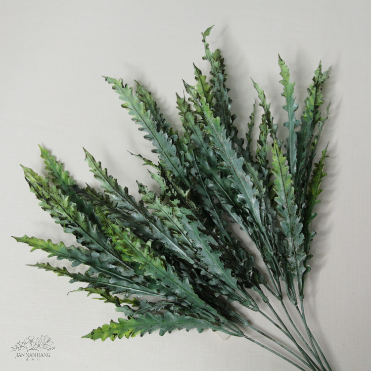 人造葉 巢厥束 灰綠