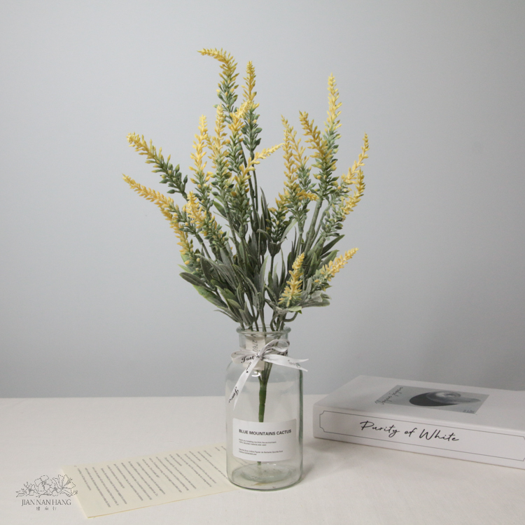 人造花 鼠尾草 黃