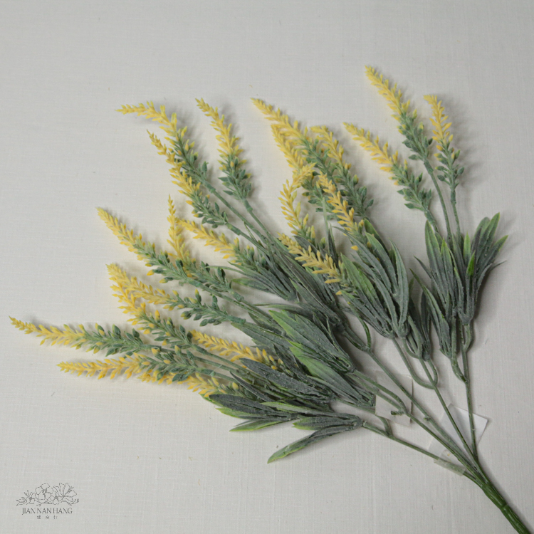 人造花 鼠尾草 黃