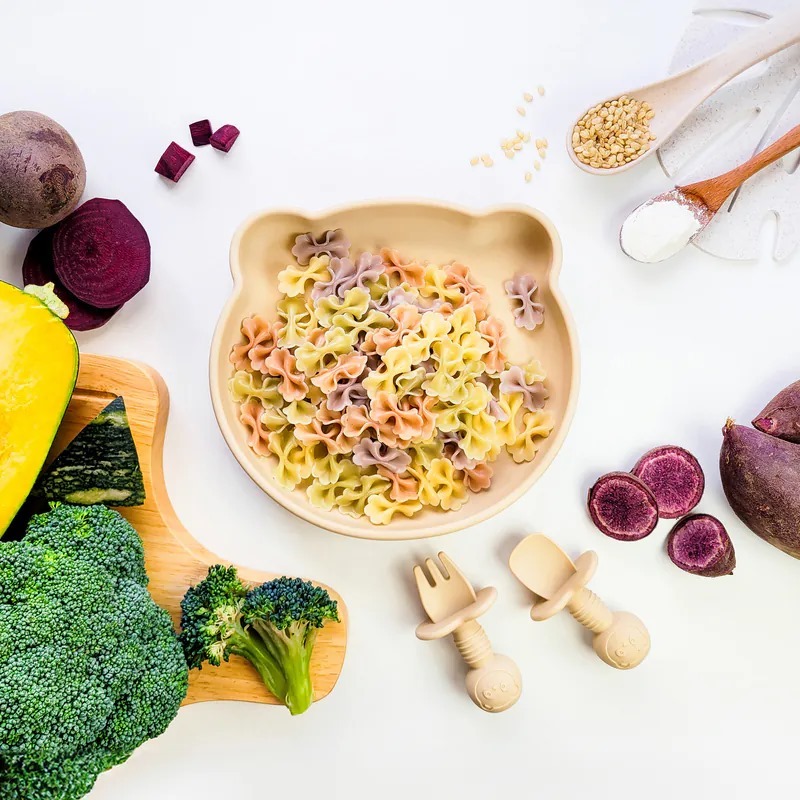 幸福米寶 鮮蔬蝴蝶麵 90g │#蔬菜麵 #寶寶麵 #造型麵 #寶寶成長 #營養均衡