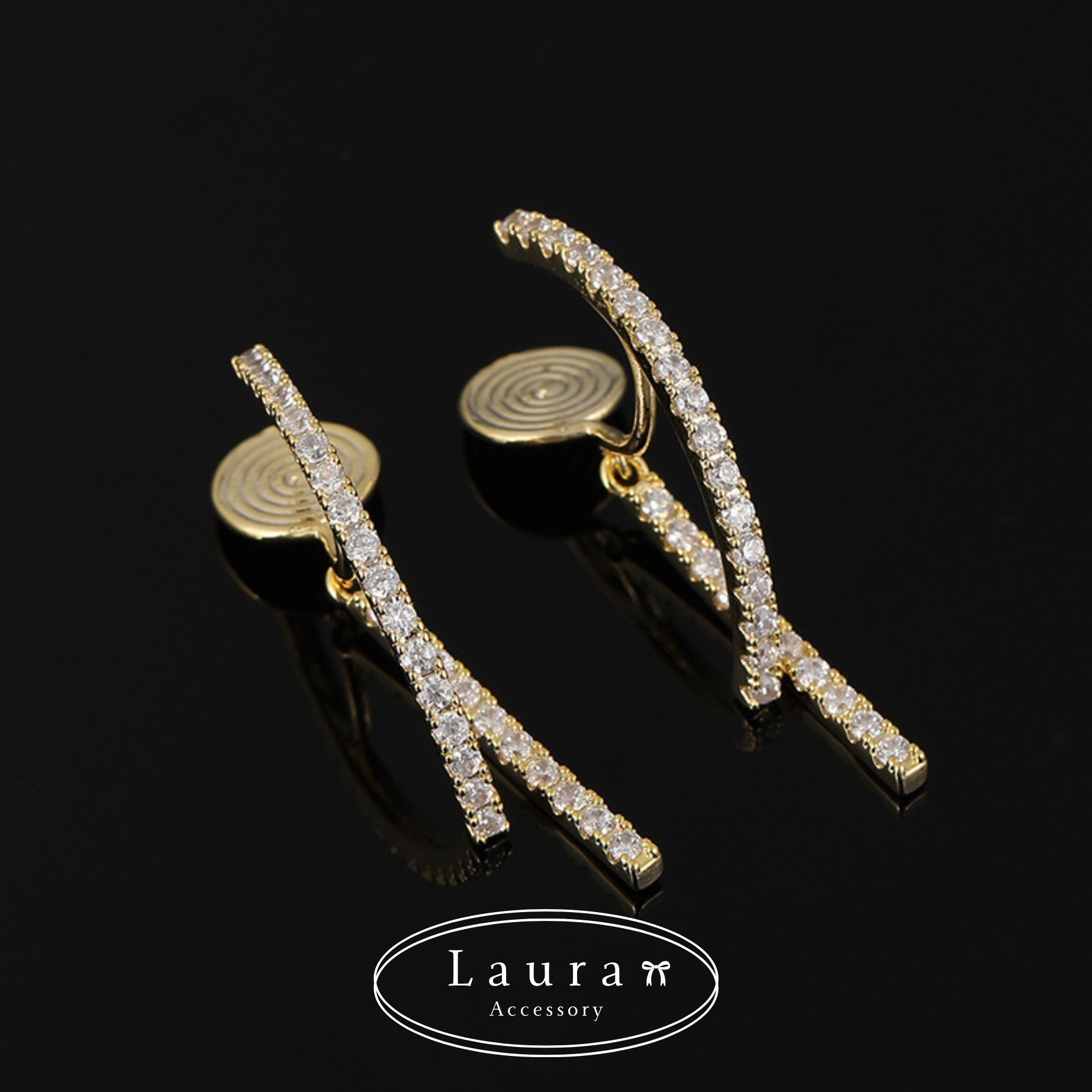 A06排鑽魚尾耳夾