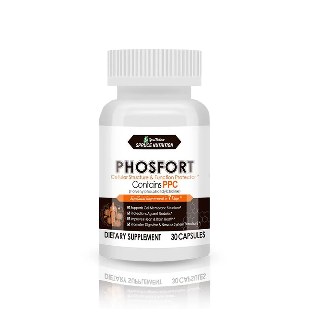 【 Spruce Nutrition 】新一代 小分子 PPC 結節通 四重配方｜PHOSFORT Contains PPC｜30 粒裝（美國原裝行貨）美國雲杉SPRUCE