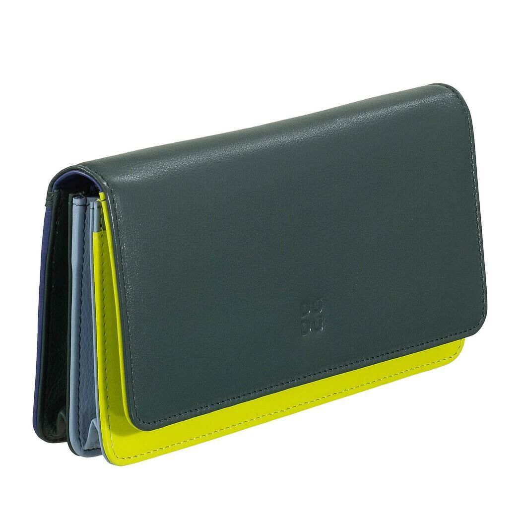 Dudu Women's Leather Wallet Canarie 534-1162-64 Mangrove