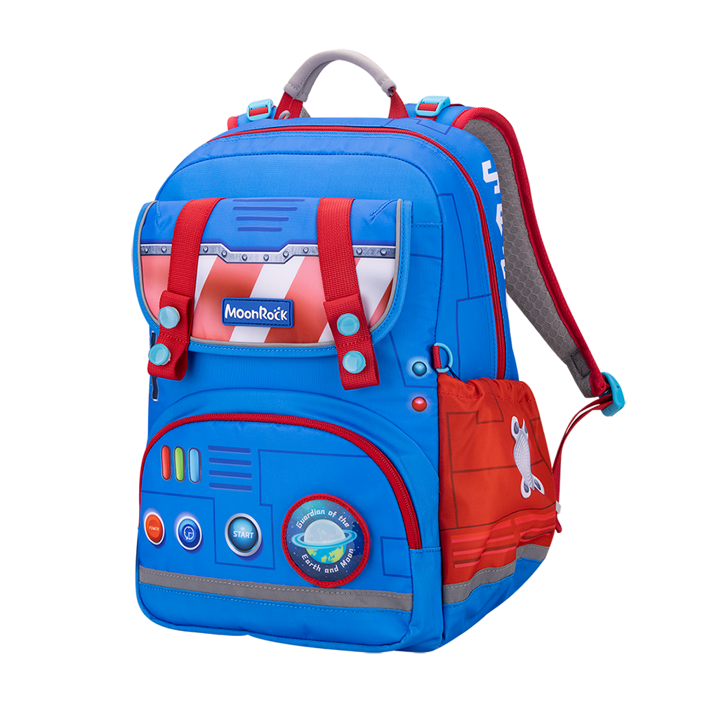 ASP101P 低中年級 沖天勇士 成長型護脊書包