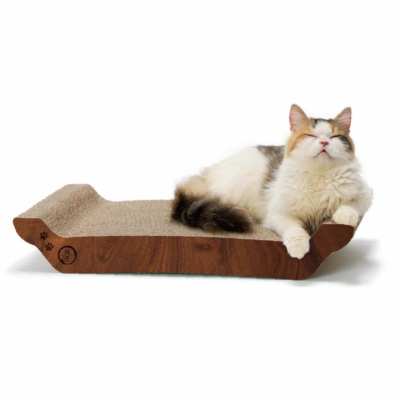 貓壹 Necoichi 雙面深木紋拱橋型抓抓板 L Size