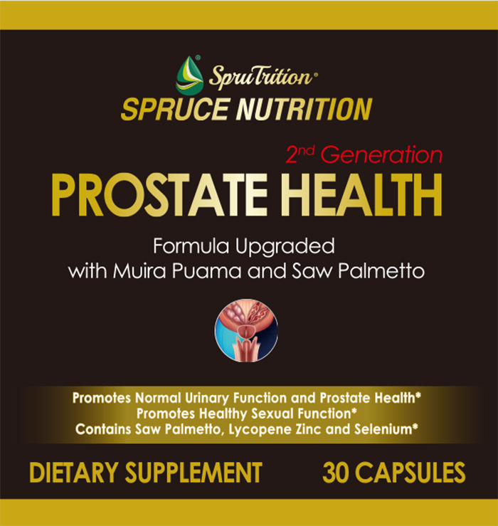 【 Spruce Nutrition 】第二代 前列腺黑金丸｜30 粒裝（美國原裝行貨）美國雲杉SPRUCE