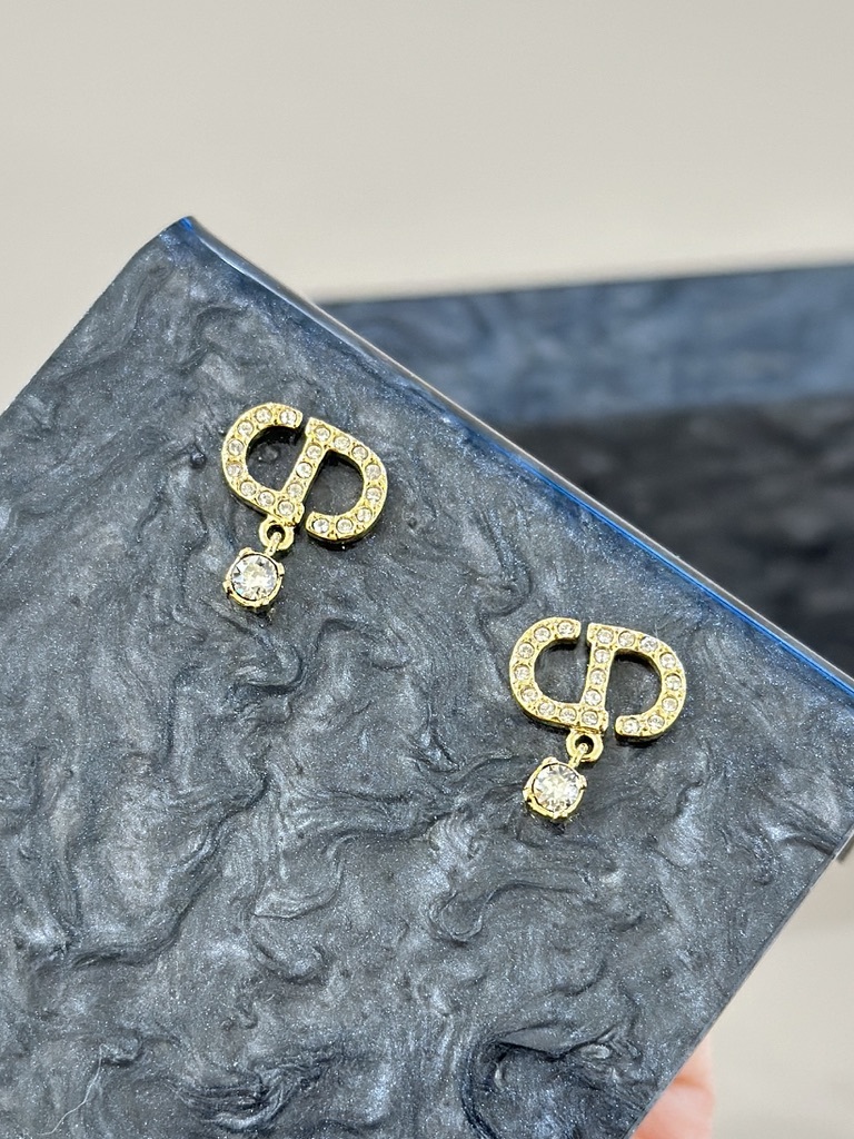 DIOR Petit CD Earrings E3365