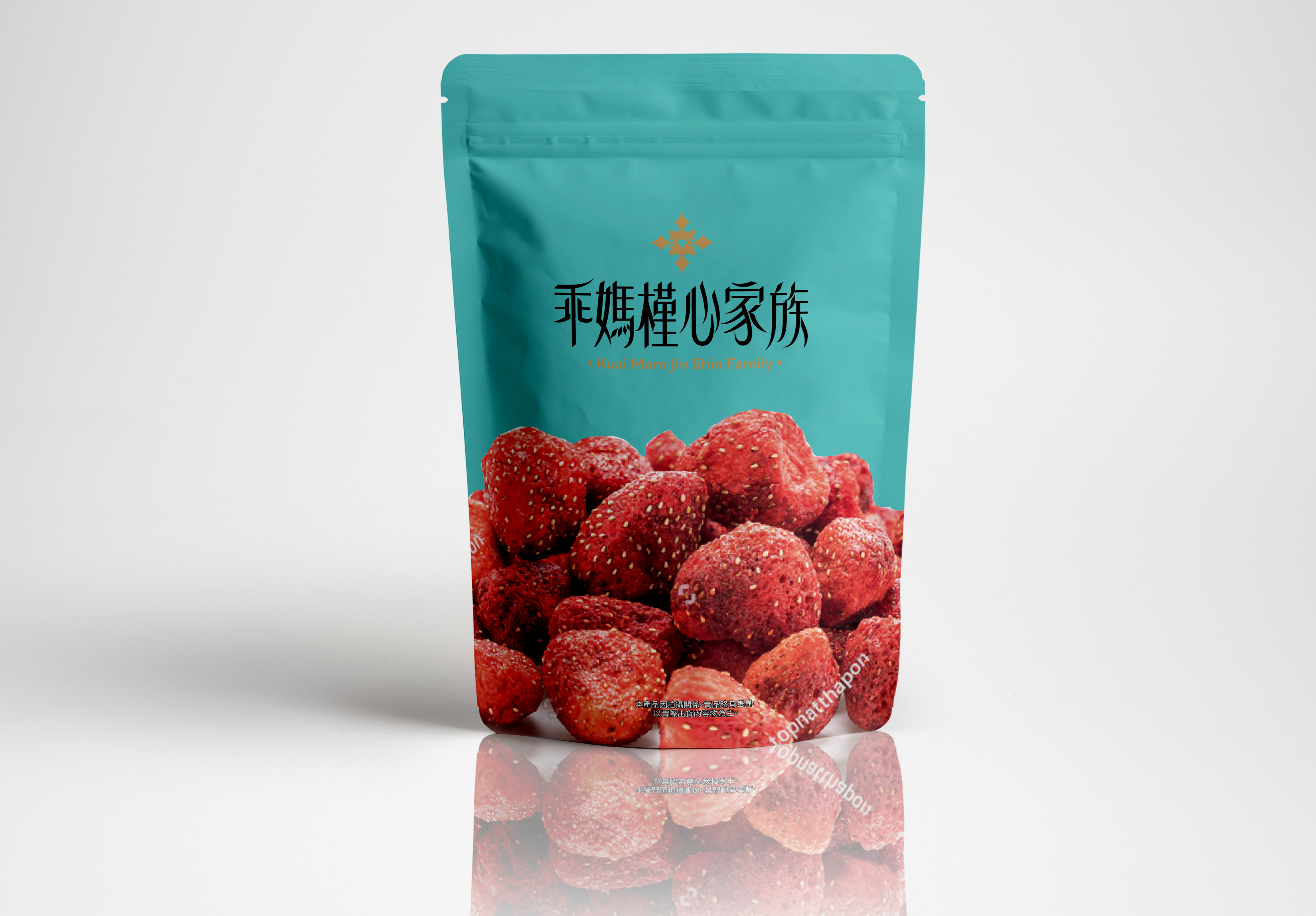 槿心香脆草莓乾(100g)