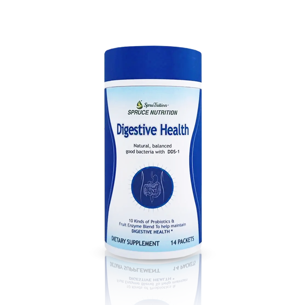 【 Spruce Nutrition 】10 + 12 配方 強效綜合益生菌｜Digestive Health｜14 包裝（美國原裝行貨）美國雲杉SPRUCE