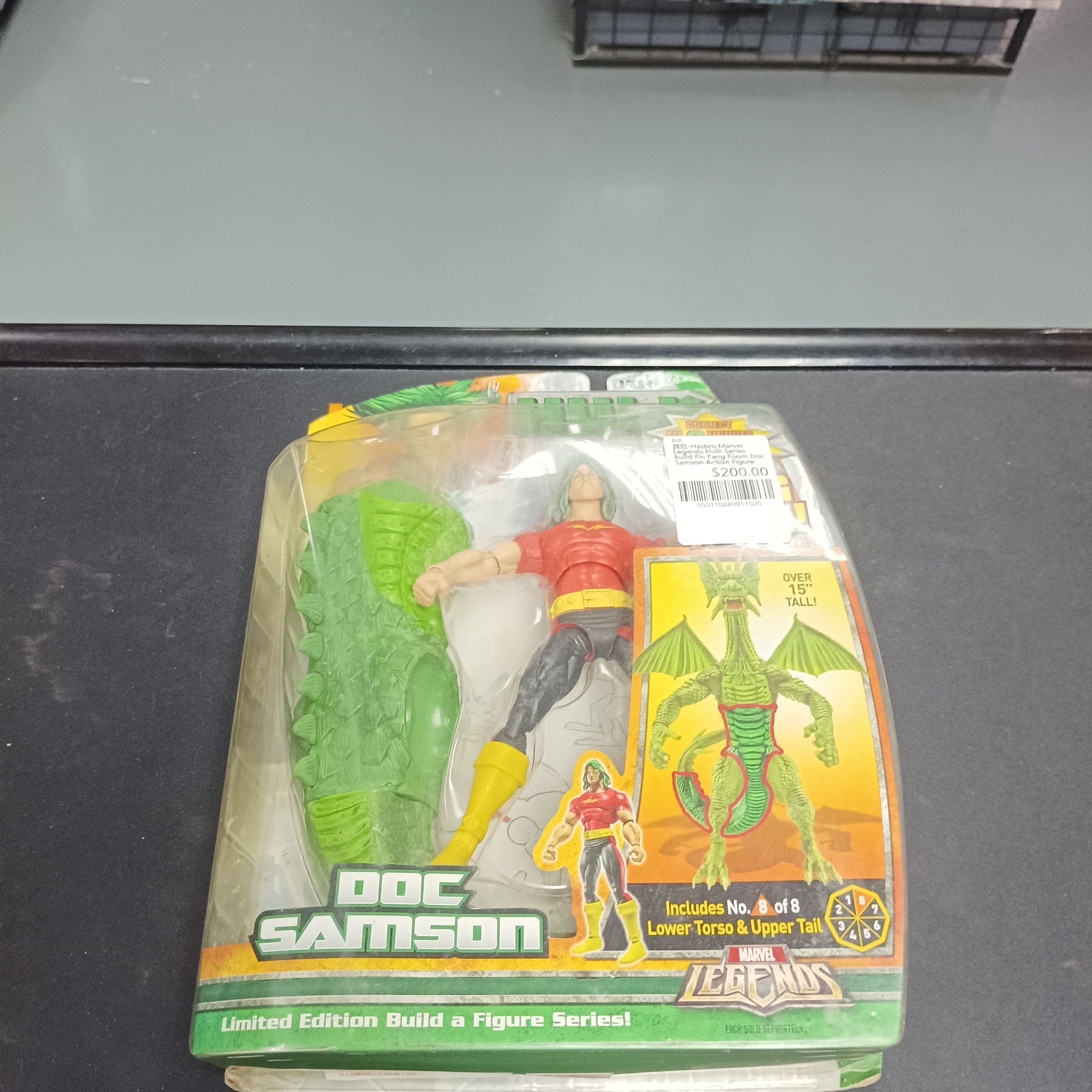 其它-Hasbro Marvel Legends Hulk Series Build Fin Fang Foom Doc Samson Action Figure