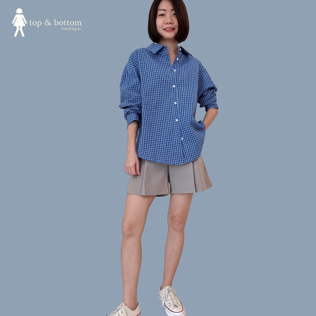 HIGH WAISTED WIDE LEG SHORTS