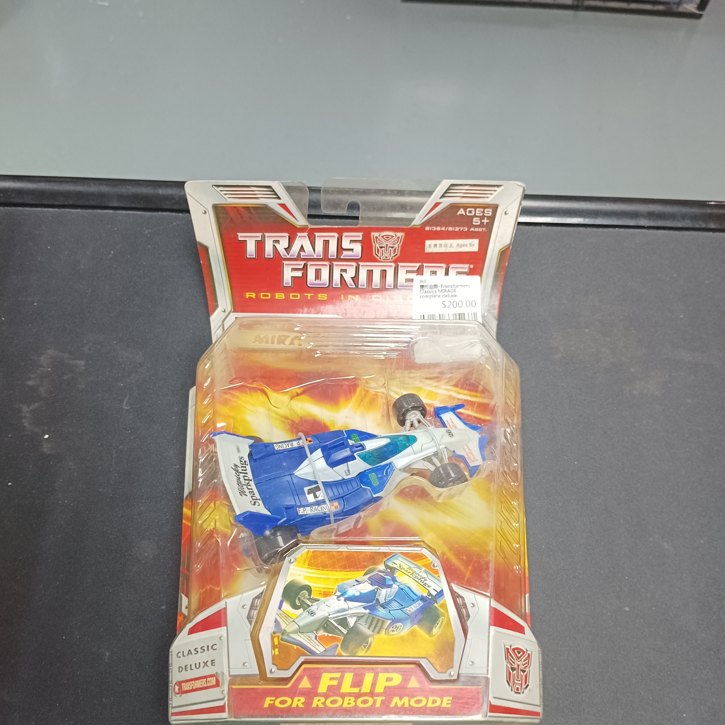 變形金剛-Transformers Classics MIRAGE complete deluxe