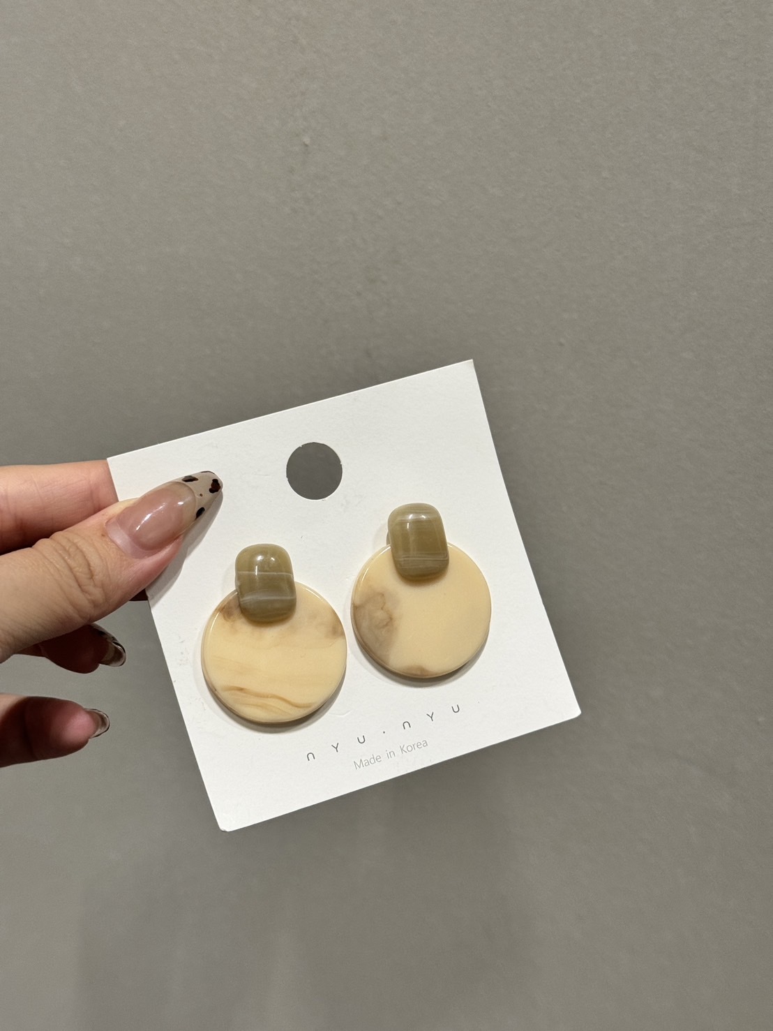 正韓耳環 耳針式