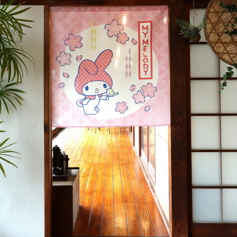 Sanrio My Melody 短門簾 85 x 90 cm #CM24-21734 小鳥