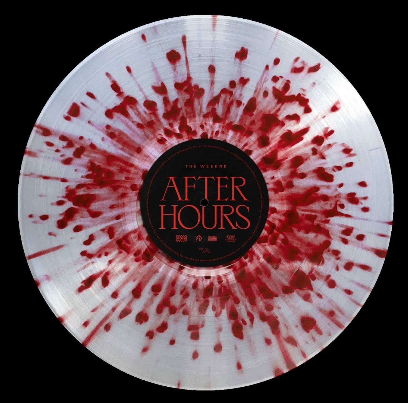 The Weeknd《After Hours》 （潑濺彩膠2LP）