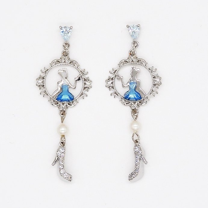 灰姑娘耳環/胸針/頸鏈