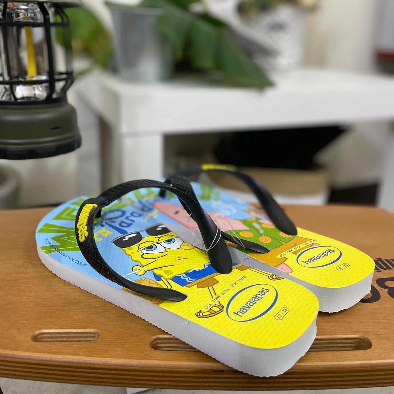 Havaianas 哈瓦仕 拖鞋 男鞋  女鞋 海綿寶寶 派大星 4148298-0128U