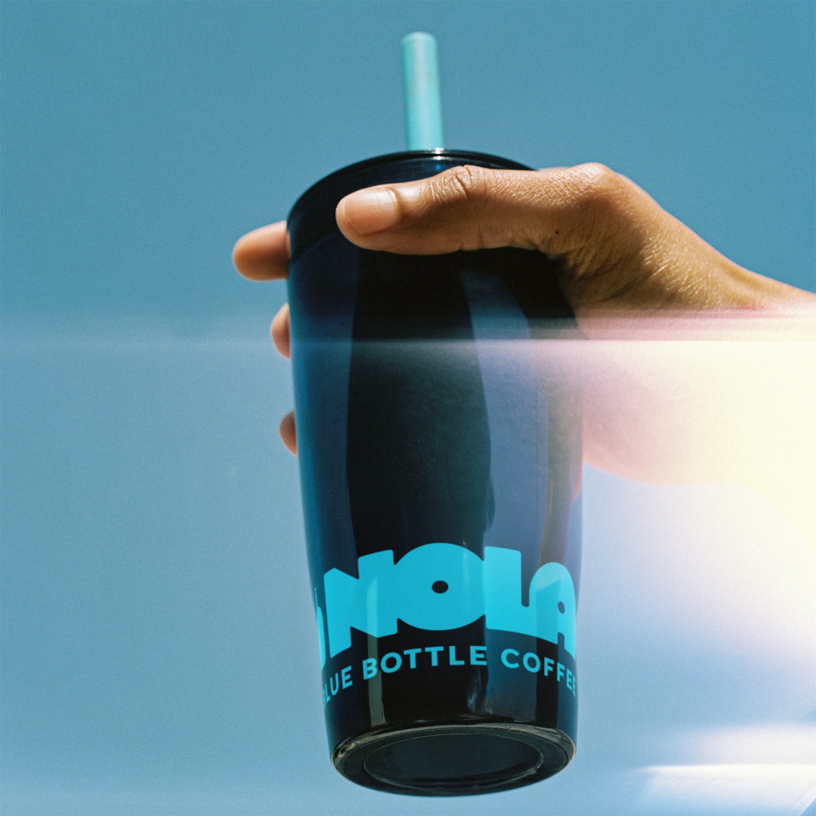 2024AW 藍瓶 BLUE BOTTLE ICED NOLA TUMBLER 不倒翁 環保 吸管 雙層 玻璃杯 杯子 16oz 現貨