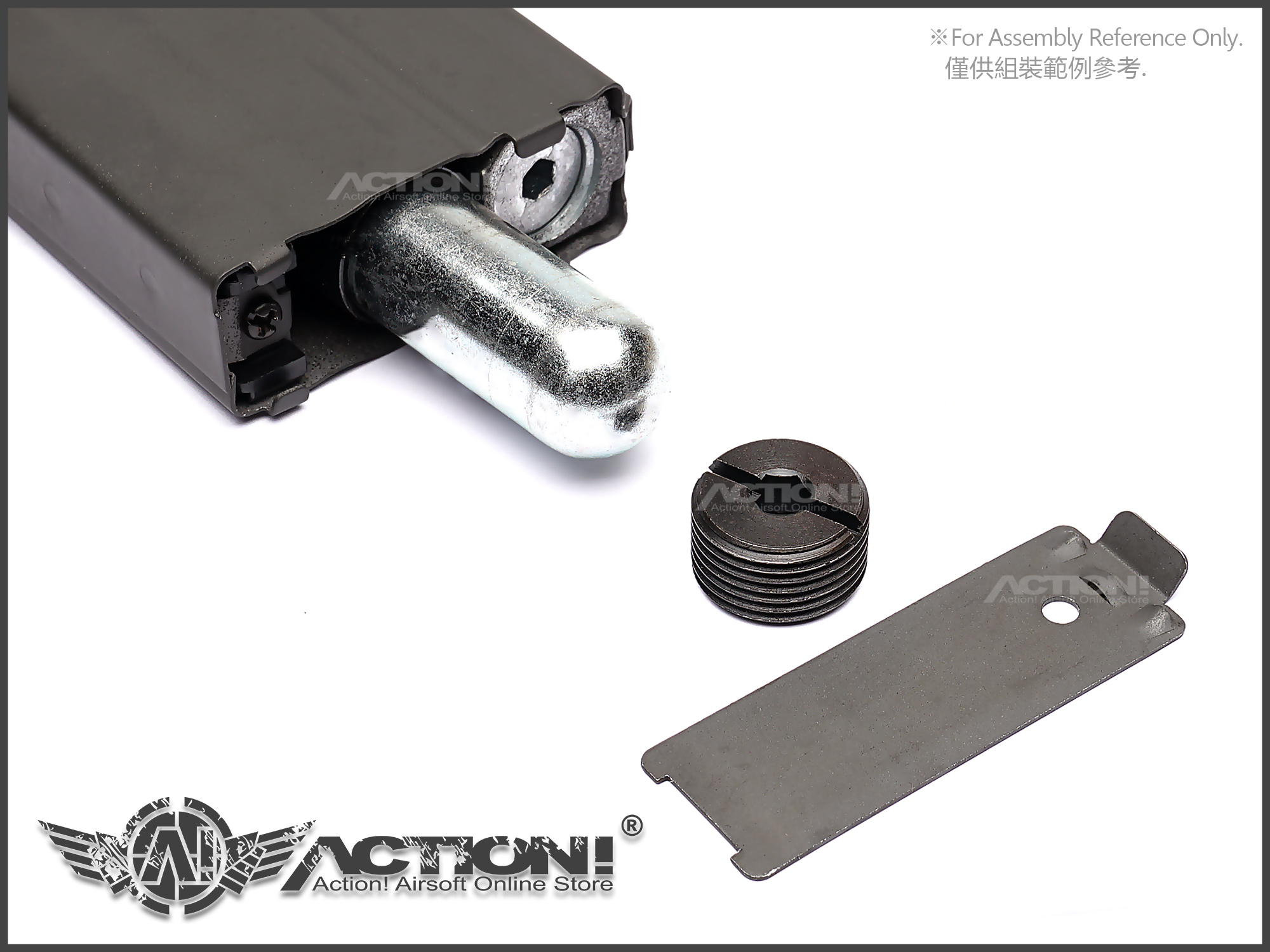 GHK - M4 V3 35rds CO2 Magazine (STANAG Style) For GHK M