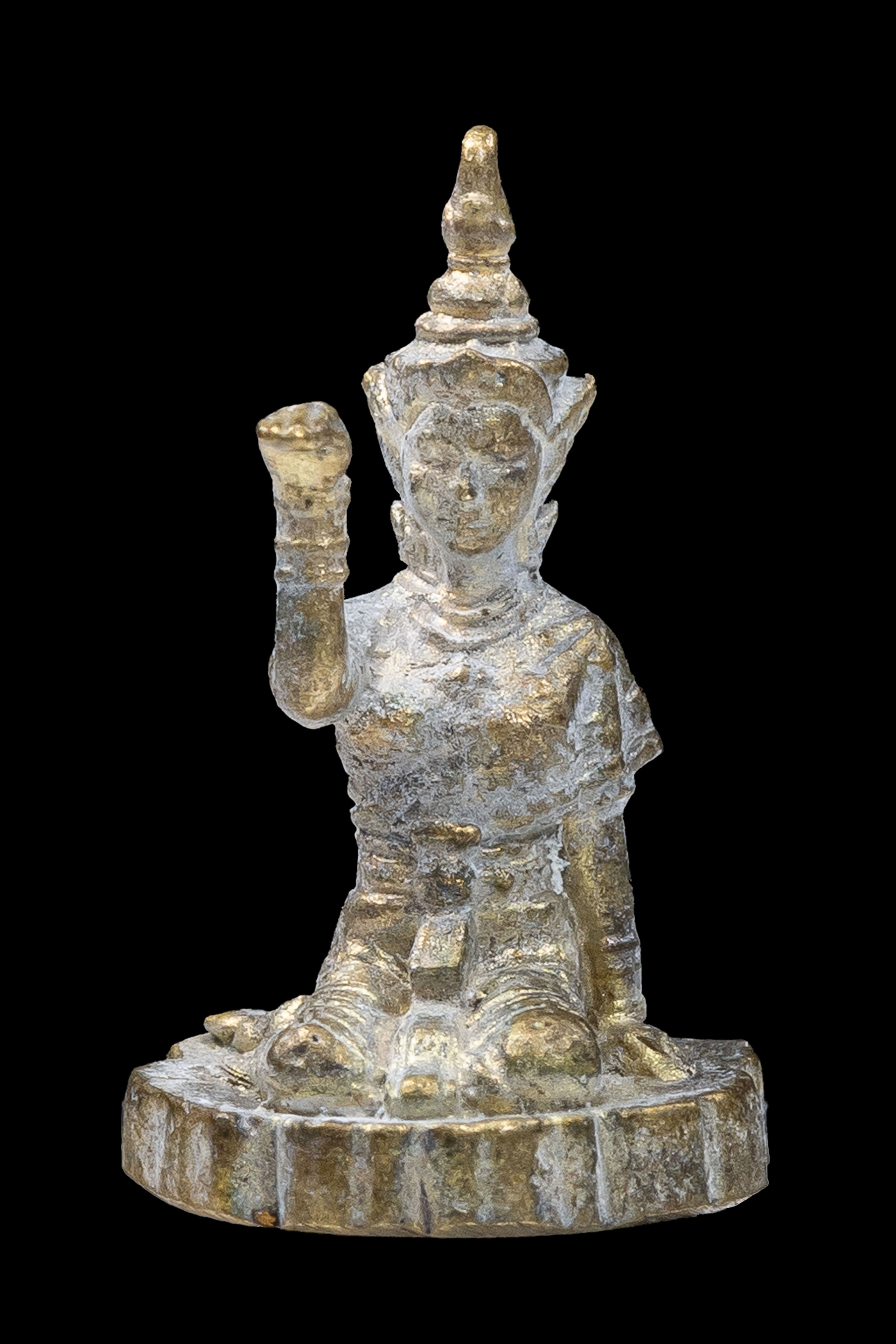 『泰國佛牌』帕阿贊庚 龍批更『南刮 媚通媽』招財女神 小立尊 04240911