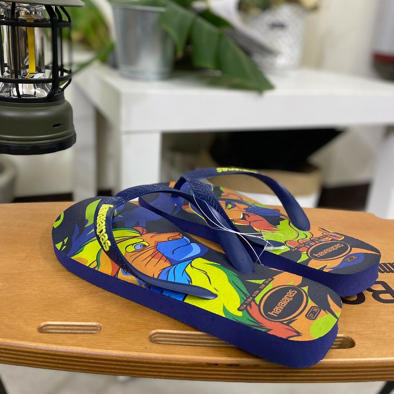 Havaianas 哈瓦仕 拖鞋 男鞋 女鞋 迪士尼 辛巴 獅子王 4148941-0555U