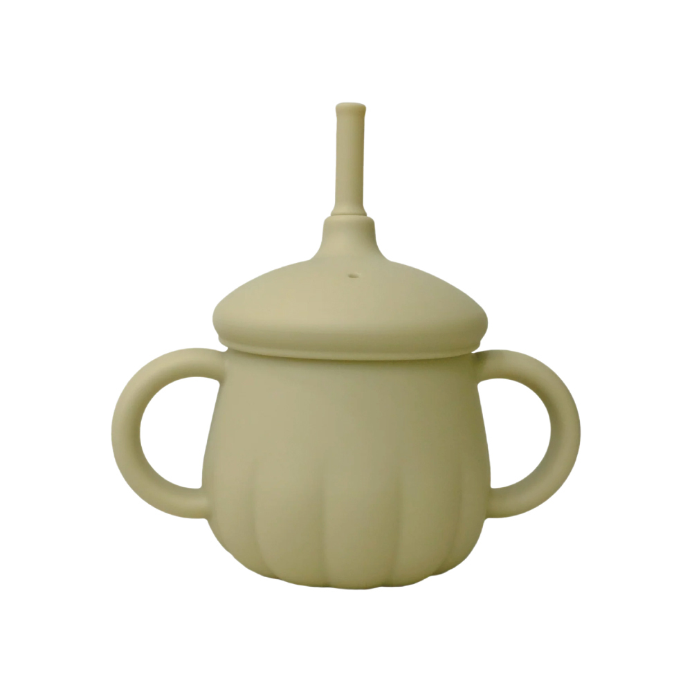 TGM 矽膠南瓜防漏學習杯 5個月以上