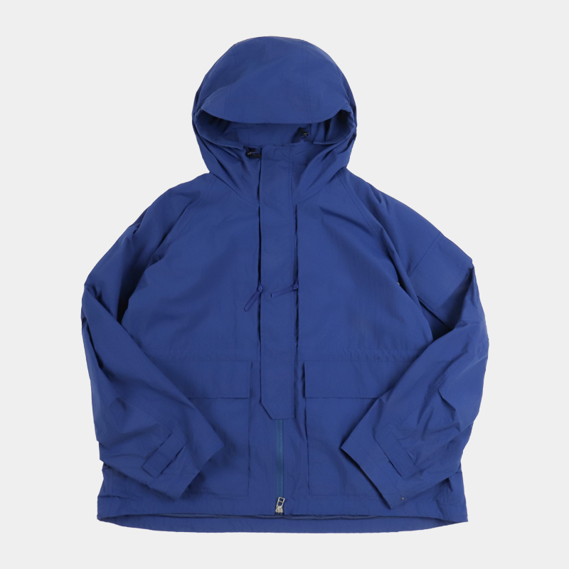 rainmaker｜wrap coat Product Twelve Rain Jacket Blue
