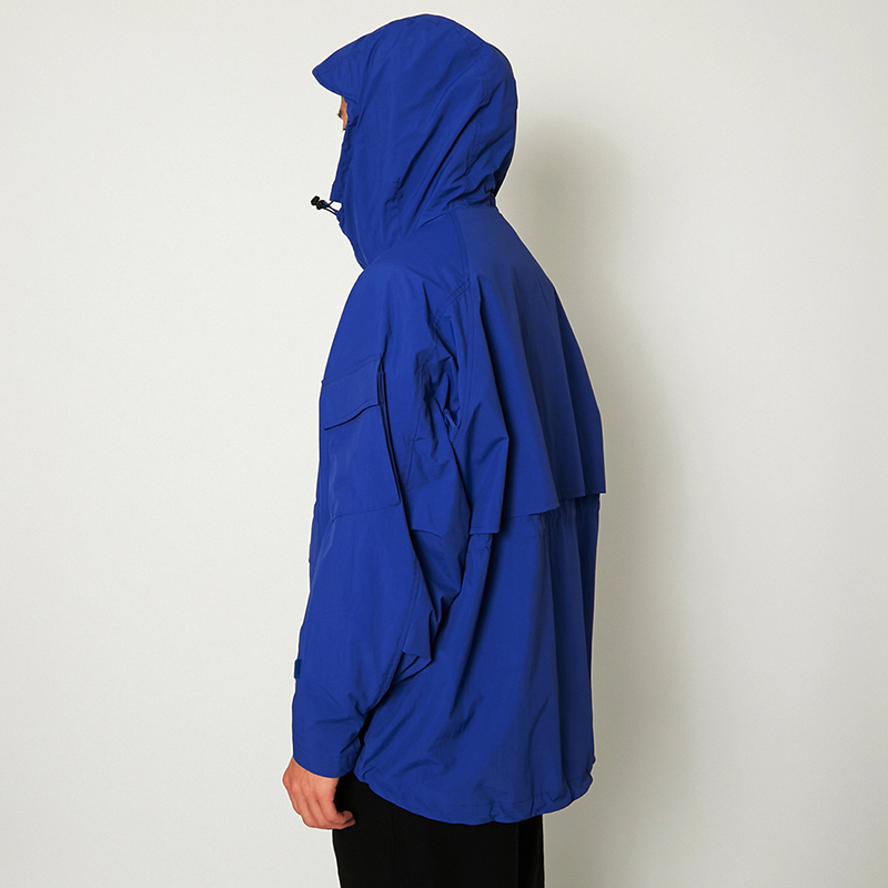 rainmaker|wrap coat Product Twelve Rain Jacket Blue