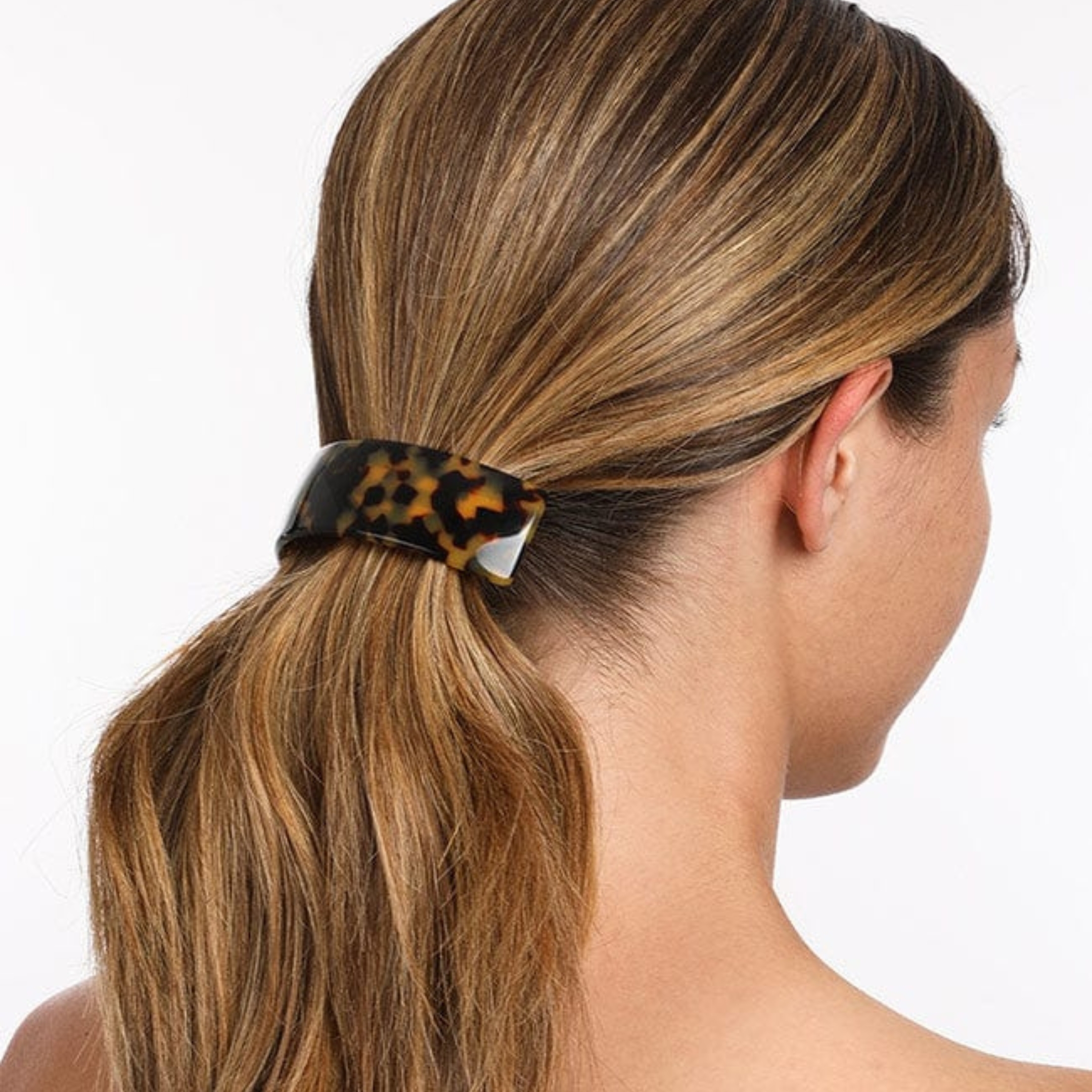 CLASSIC RECTANGLE VOLUME BARRETTE - Ivory Tokyo｜FRANCE LUXE