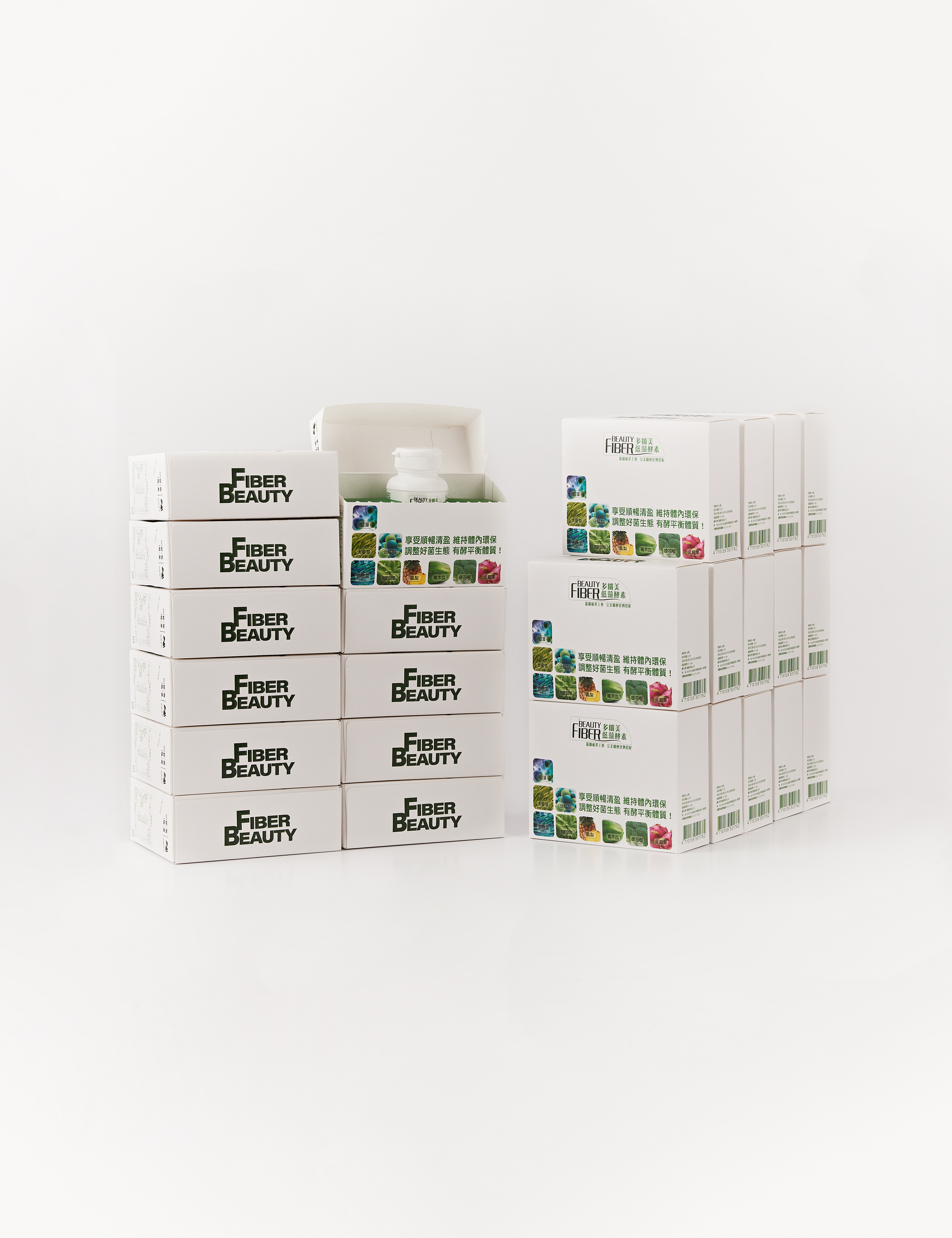 多纖美藍藻酵素超值組合(錠) - 二四盒 贈送8入酵素粉小禮包