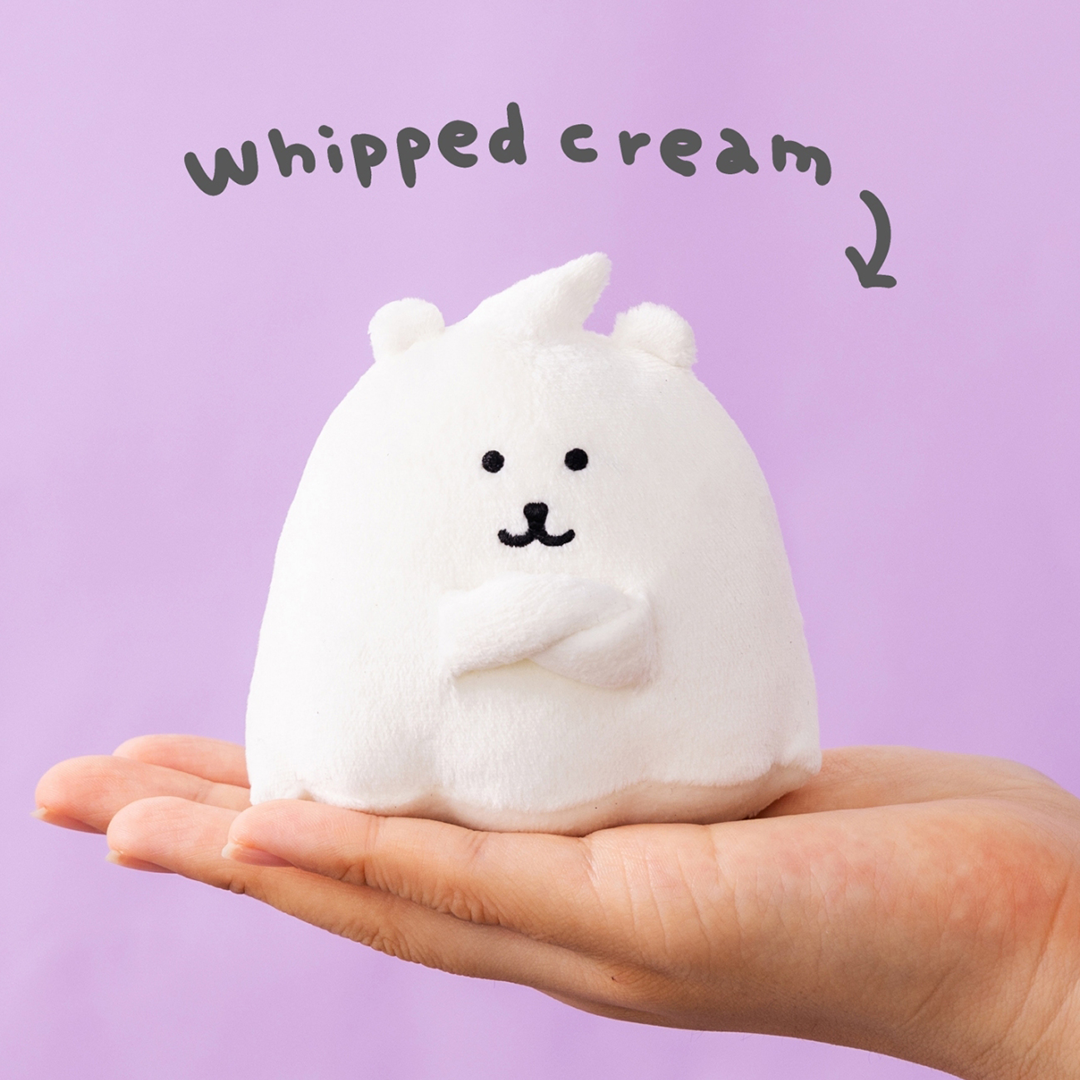 預訂｜白熊 螢光忌廉鬼公仔吊飾 萬聖節 2024